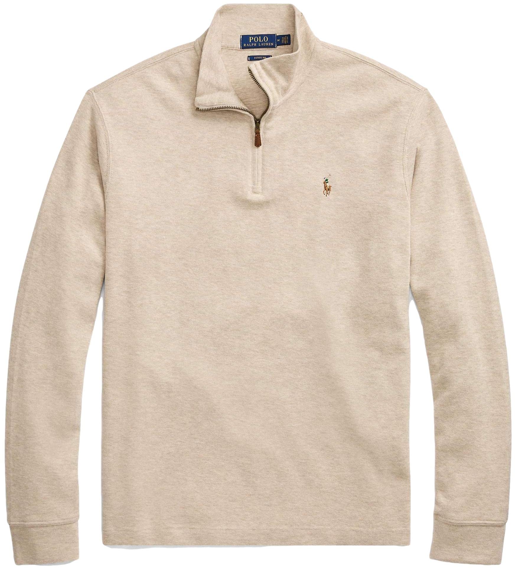 Ralph Lauren Men's Big & Tall Half-Zip Mock Neck Sweatshirt - Comfortable Pullover for Casual Wear, Work & Outdoor Activities