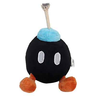 3 Inch Bob-omb Plush Toy - Super Mario Collectible for Gamers & Fans | Perfect for Gifts, Decor, and Cosplay