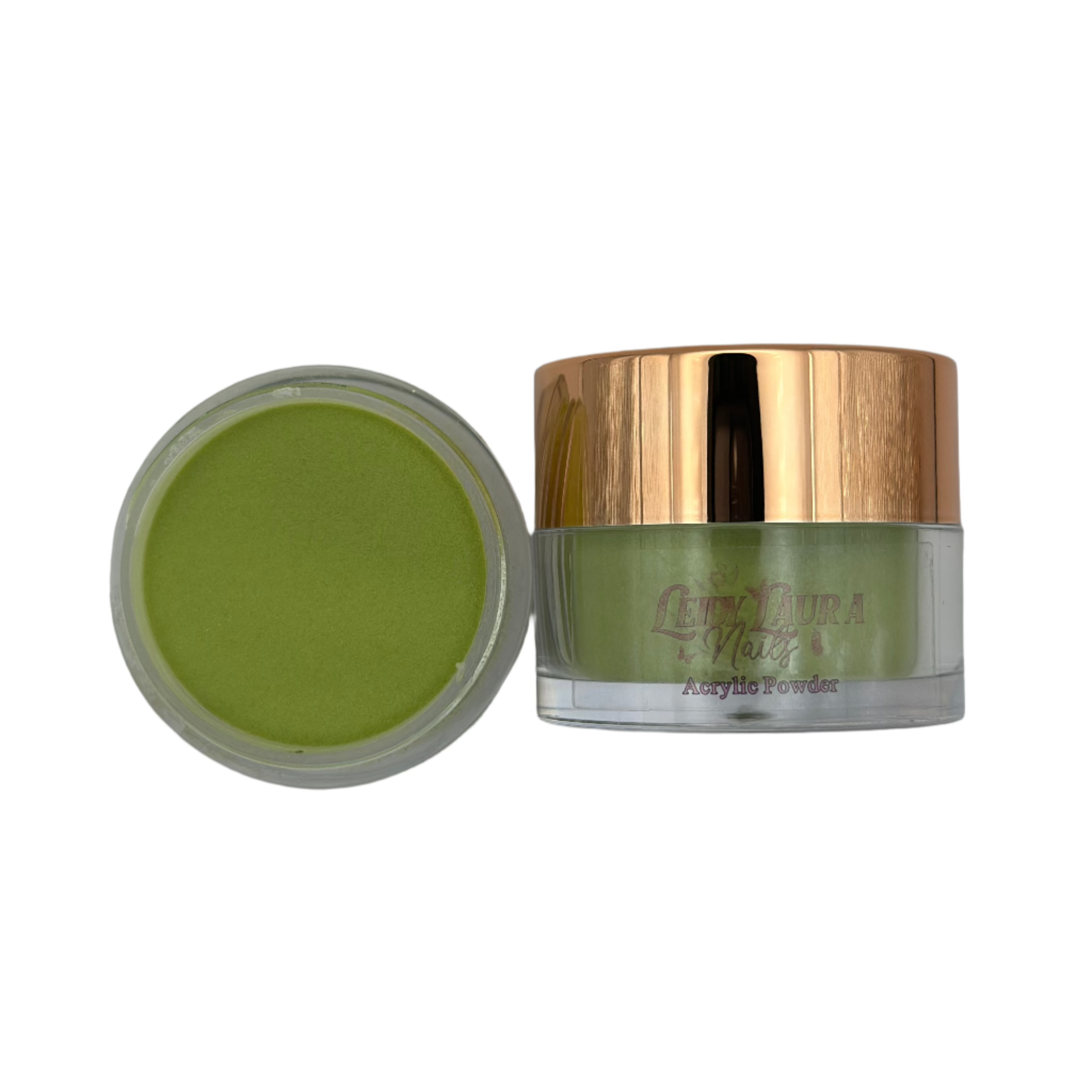 3D Yellowish Green Acrylic Art Powder (0.50 oz) - Premium Crafting Material for DIY Resin Jewelry, Nail Art & Home Decor Projects