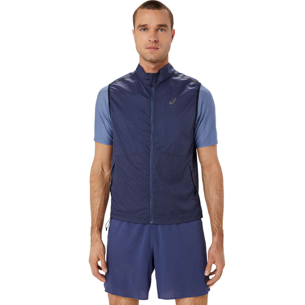 ASICS Men's Metarun Packable Running Vest - Lightweight Breathable Windproof Jacket for Outdoor Jogging, Hiking & Travel