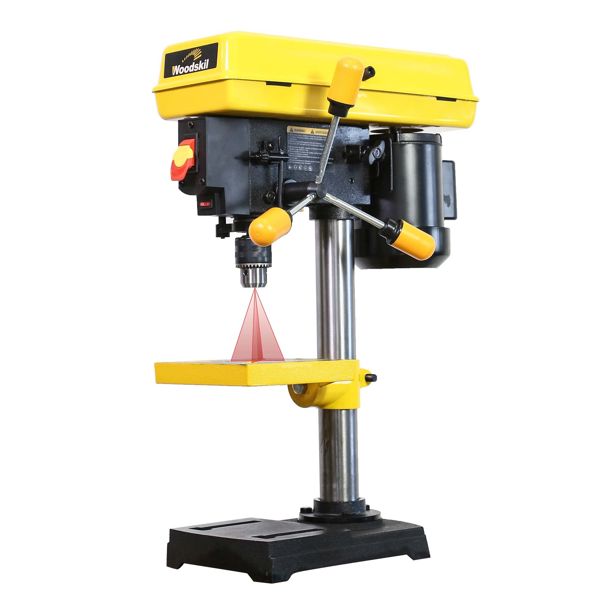 8 Inch Drill Press, 2.3 Amp 5-Speed Bench Top Drilling Machine for Woodworking & Metalworking - Perfect for DIY Projects, Home Workshops, and Professional Use