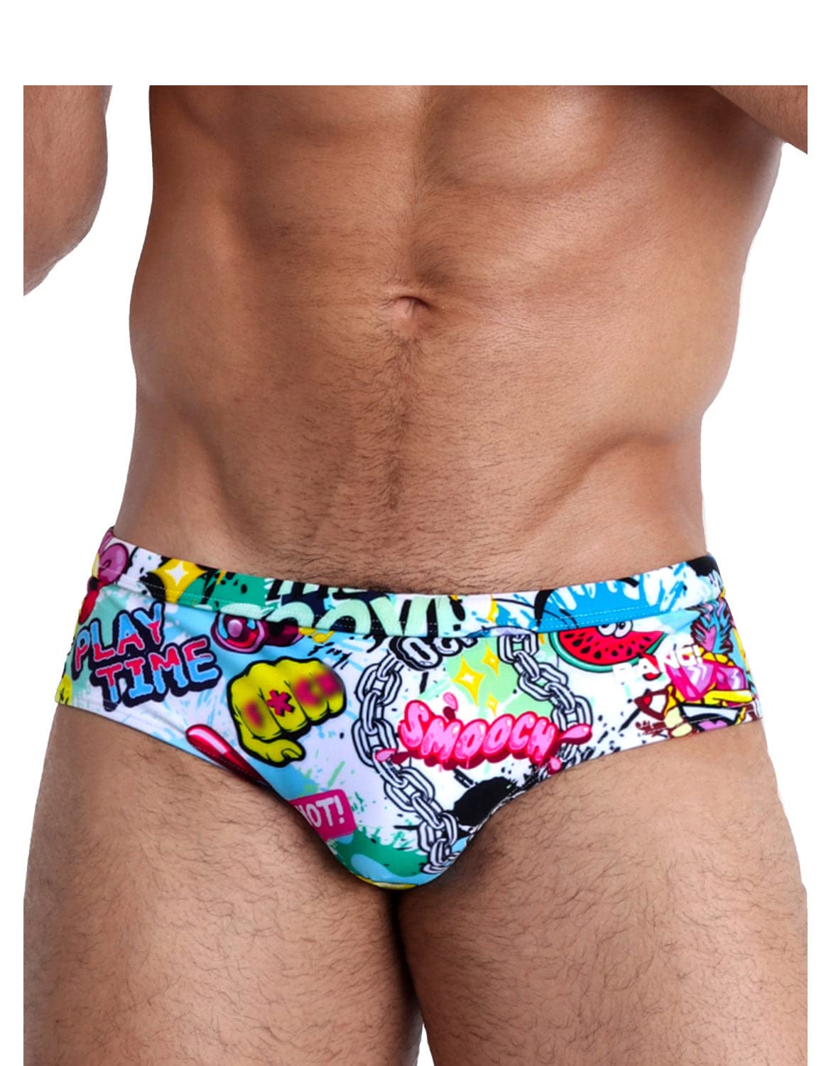 Bang Men's Swimwear - Quick Dry Swim Brief with Removable Pouch - Premium Comfort for Beach, Pool & Water Sports