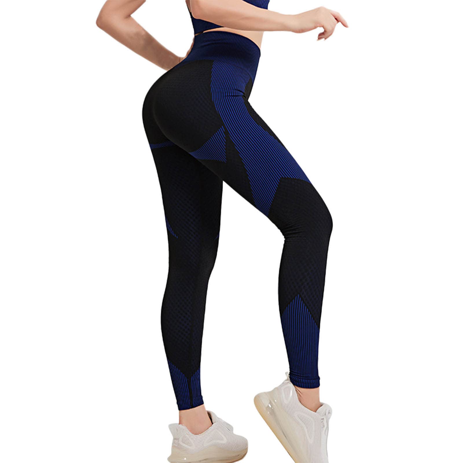 Zpervoba Women's High Waist Yoga Pants - Sexy Solid Slim Workout Leggings for Running, Gym & Fitness - 28 Inch Athletic Yoga Trousers - Perfect for Yoga, Pilates & Lounge Wear