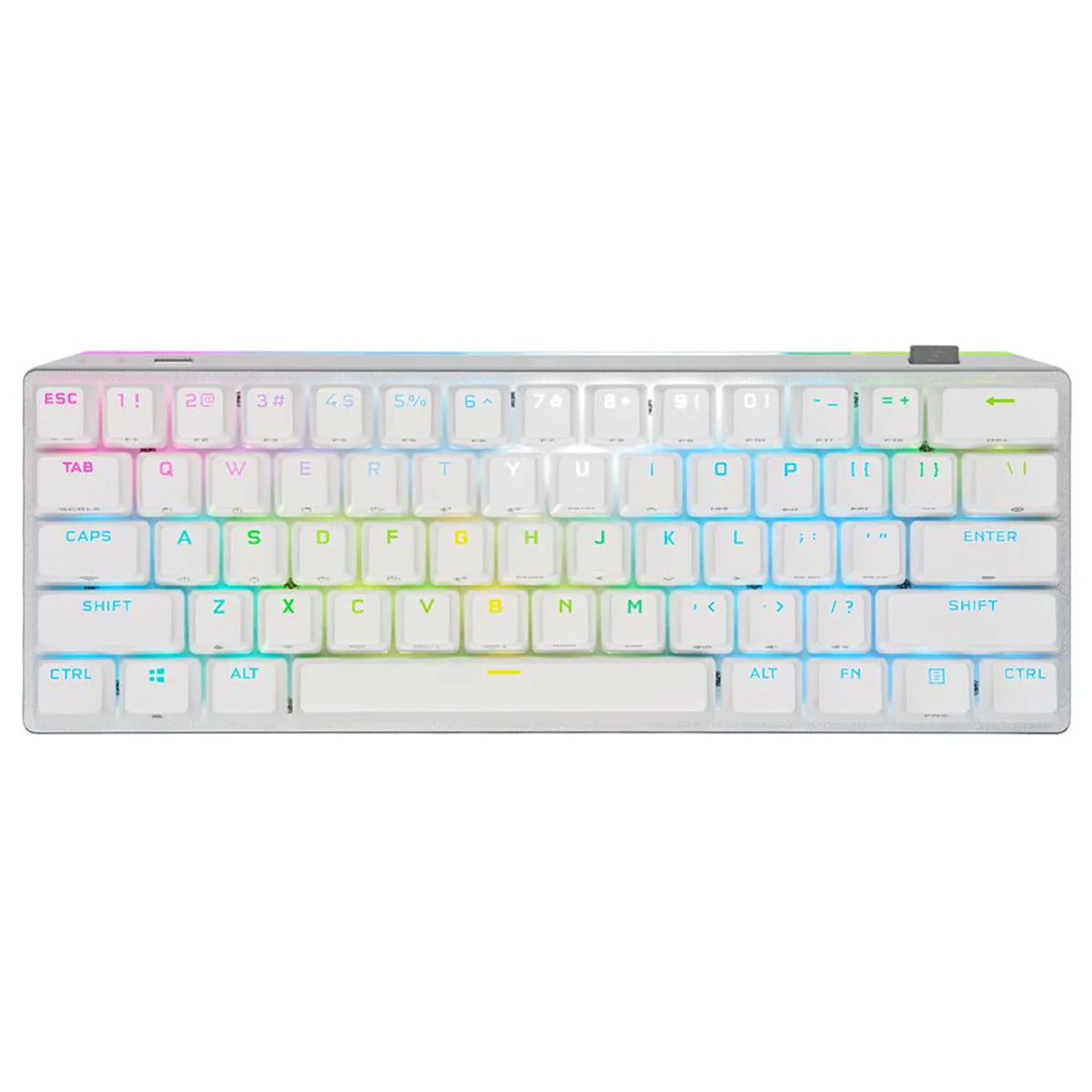 Corsair K70 PRO Mini Wireless RGB 60% Mechanical Gaming Keyboard - White | Compact Design for PC, Mac, PS5, Xbox | Perfect for Esports, Office & Home Use