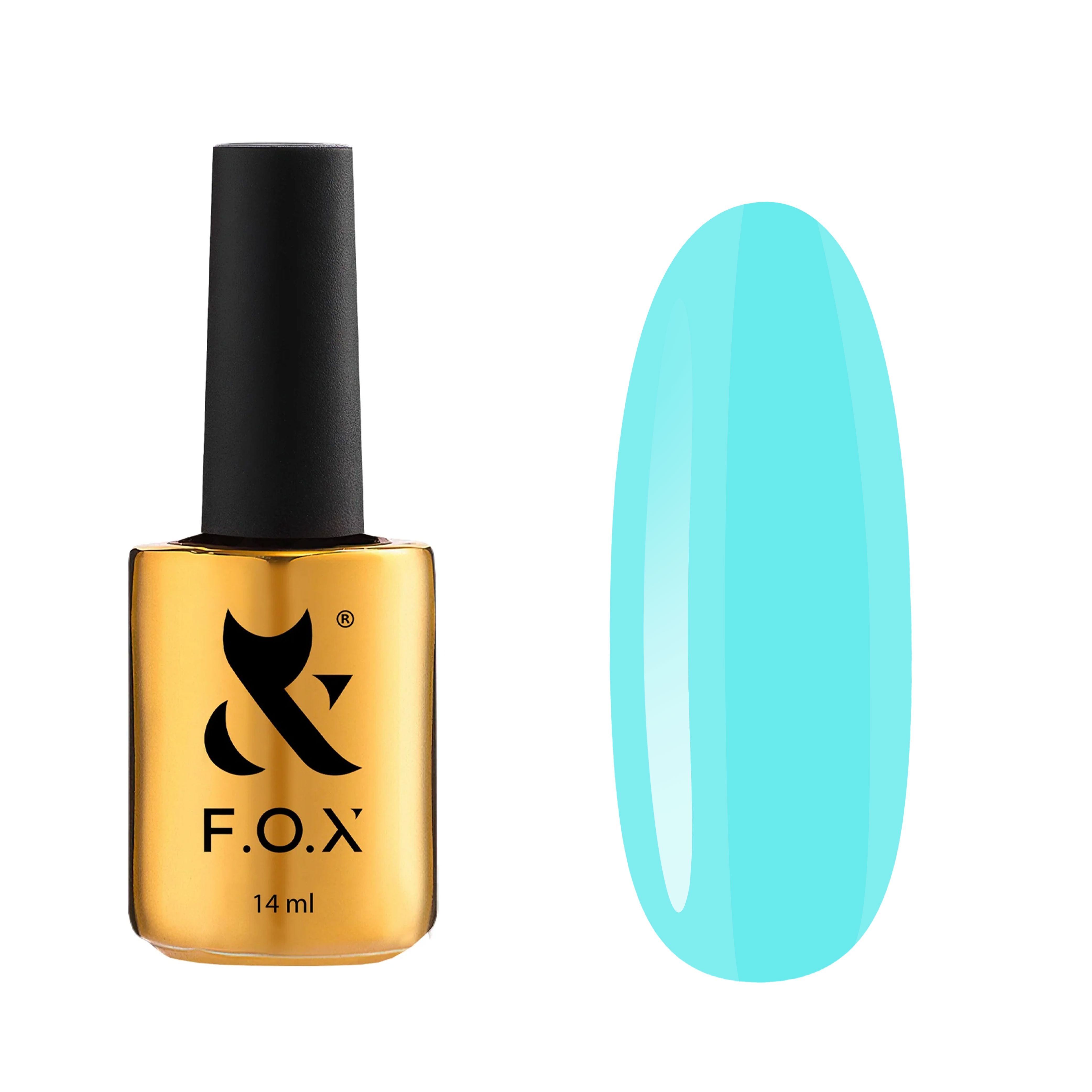 F.O.X Acryl Gel Nail Polish Bottle 028 - 14ml Professional Acrylic Nail Art Gel for Salon & Home Manicure - Perfect for DIY Nail Designs, French Tips & Nail Extensions