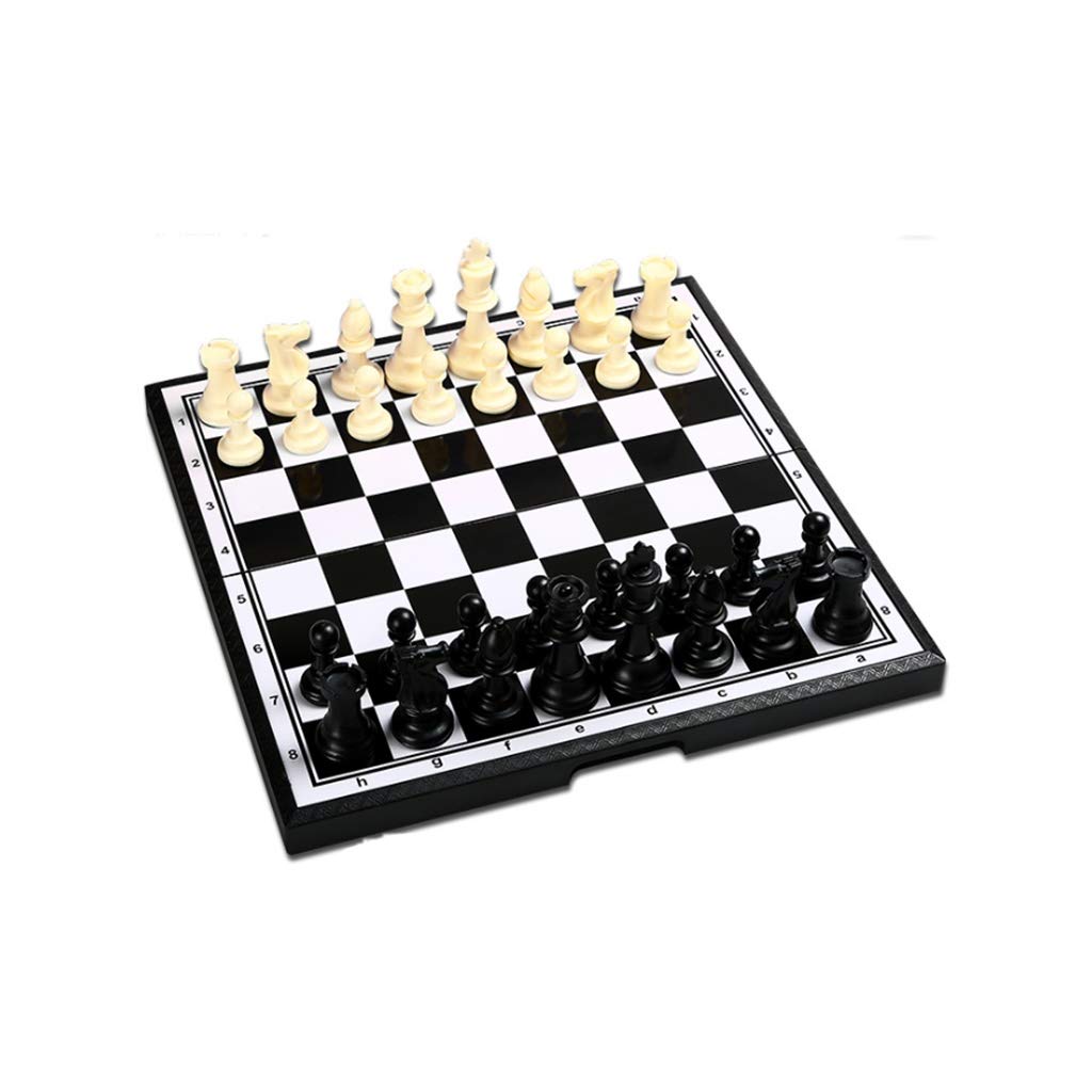 Premium Magnetic Chess Set - 32cm Large Folding Board with Travel Case | International Standard Chess Game for Adults & Kids | Perfect for Family Game Night, Travel & Beginners