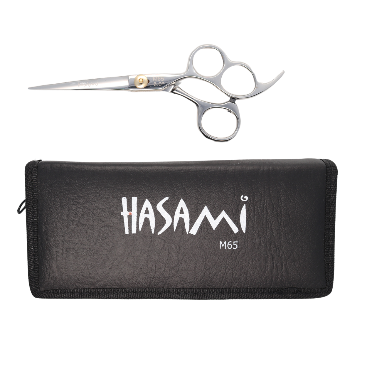 Professional 6 Inch Hand Forged Hair Cutting Scissors - M65 Model - Sharp Japanese Stainless Steel Shears for Salon, Barbershop & Home Hair Styling
