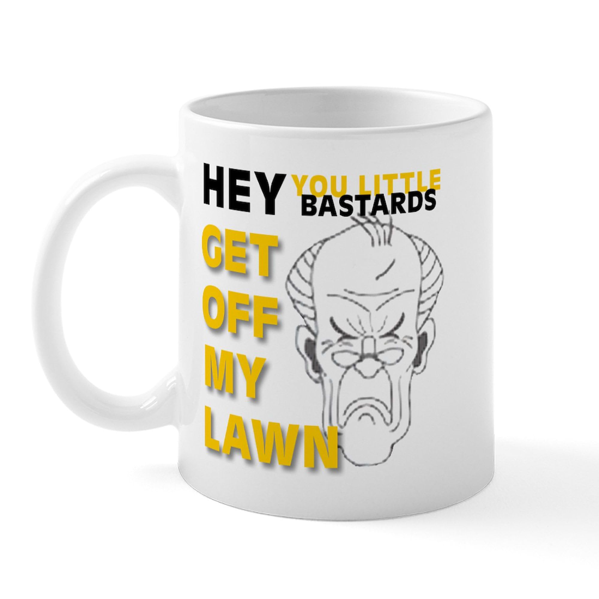 Funny Coffee Mug for Seniors - 11 oz (325 ml) Ceramic Tea Cup with Humorous Sayings - Perfect Gift for Retirement, Birthdays & Office Use
