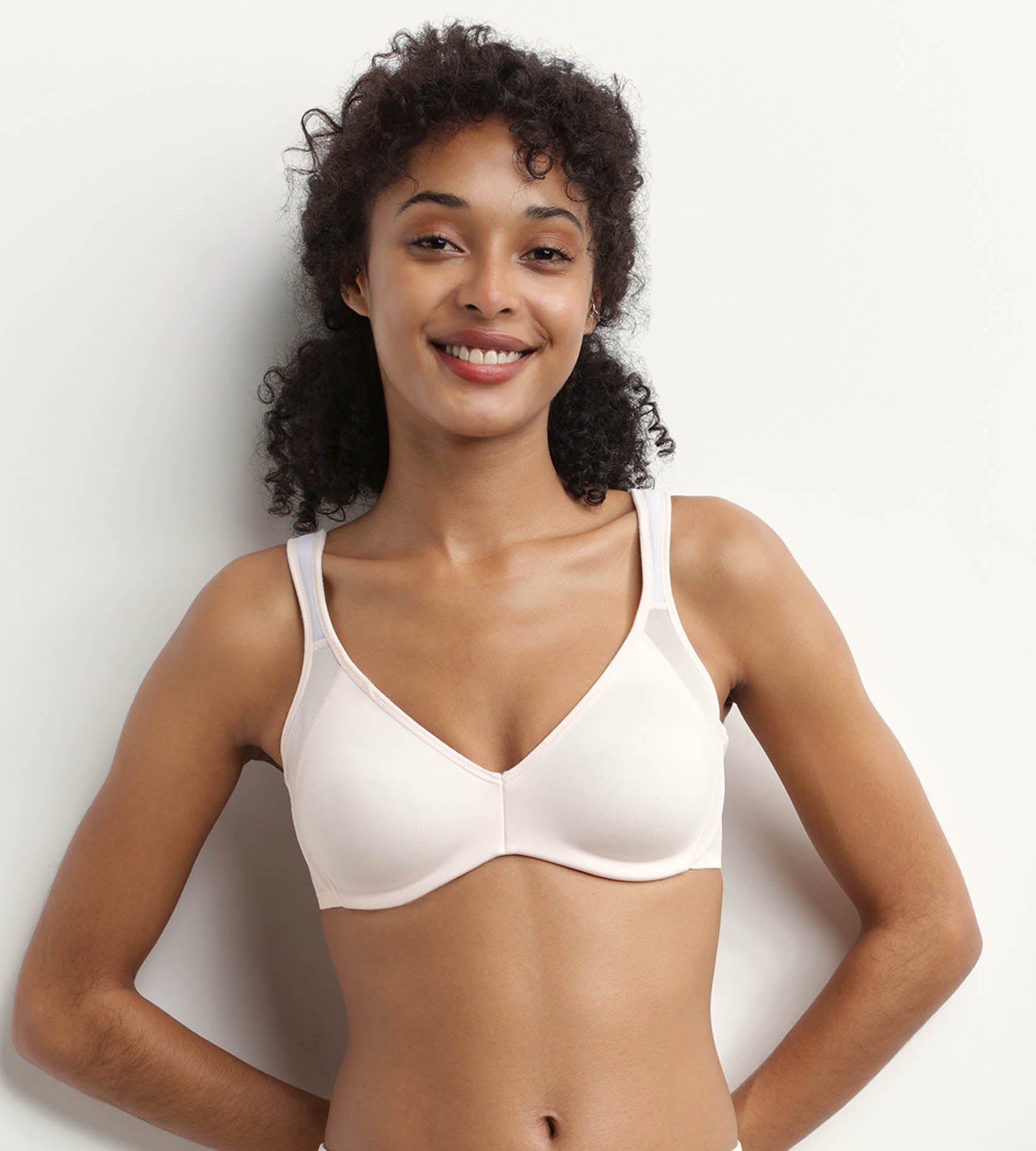 Rose Generous Minimizer Underwire Bra - Full Coverage Support for Large Bust | Perfect for Everyday Wear, Work & Special Occasions