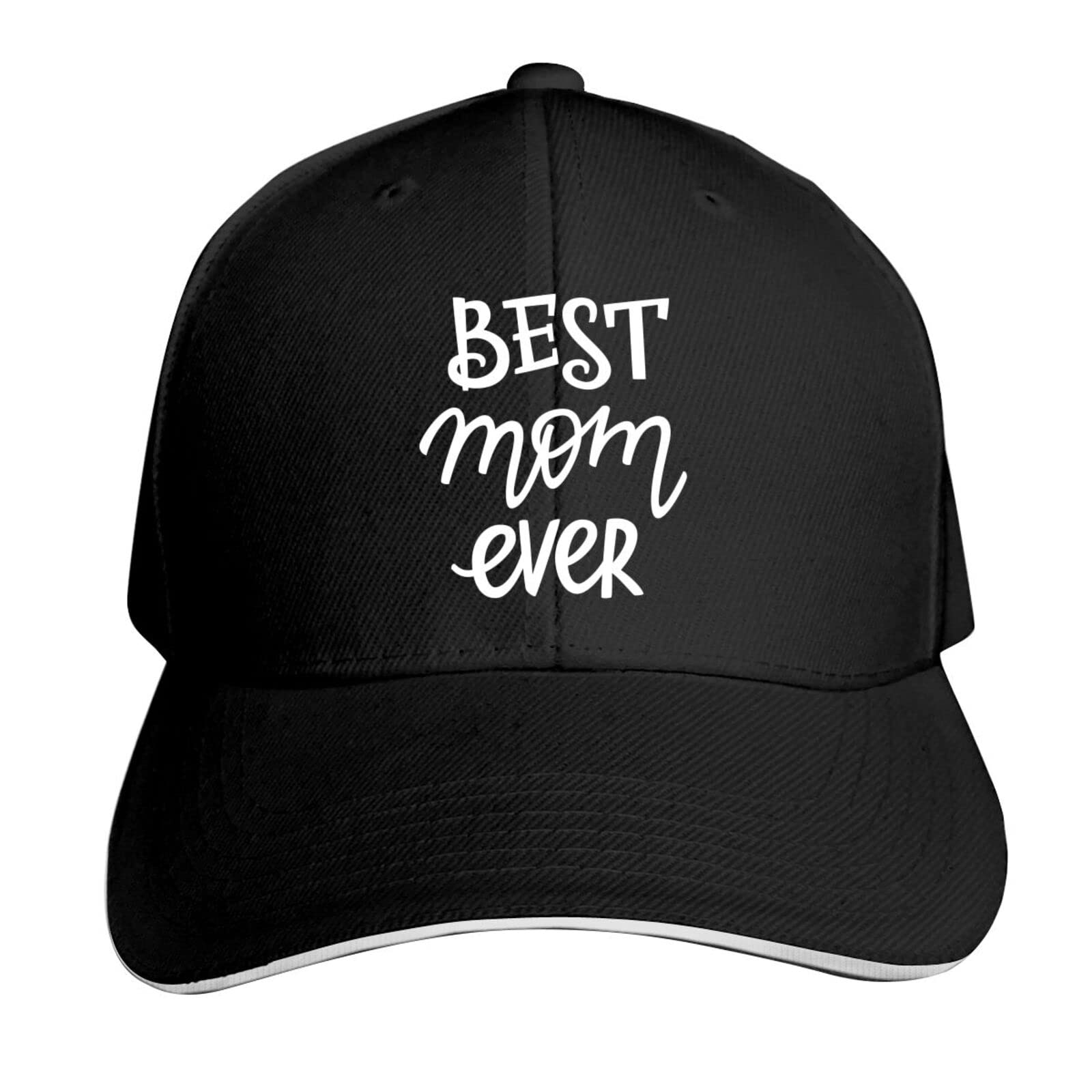 Best Mom Ever Happy Mother's Day Hat - Adjustable Baseball Cap for Women & Men - Fashion Trucker Dad Hat - Perfect for Mother's Day Gifts, Outdoor Activities & Casual Wear