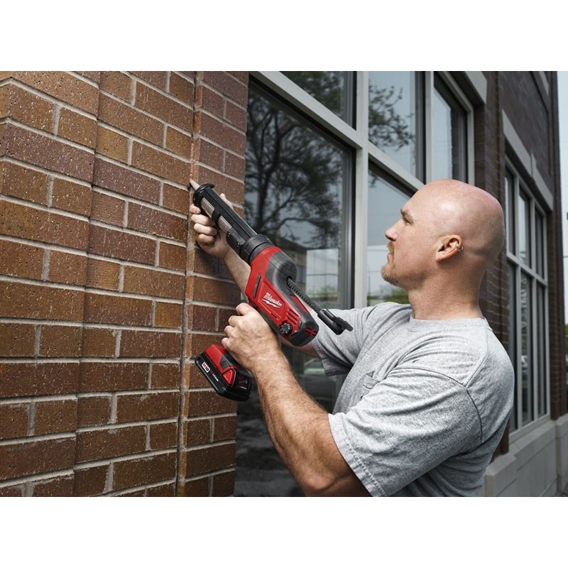 M18 18V Cordless 10 oz Caulk Gun - Milwaukee Tool Only for Home Improvement & DIY Projects