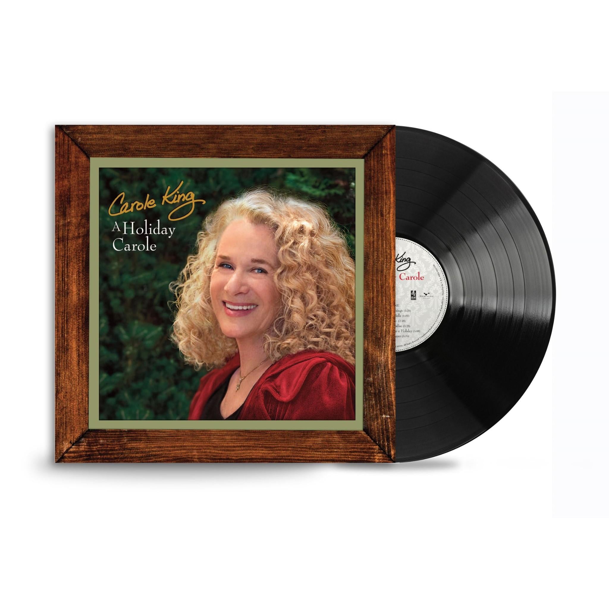 A Holiday Carole (Vinyl) (Reissue) - Festive Christmas Music for Holiday Gatherings & Cozy Winter Evenings