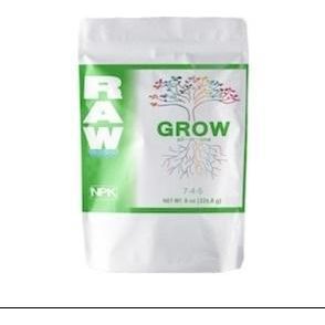 NPK RAW Grow Nutrients - Premium Plant Fertilizer for Hydroponics, Soil & Indoor Gardening | Essential Nutrients for Healthy Plant Growth