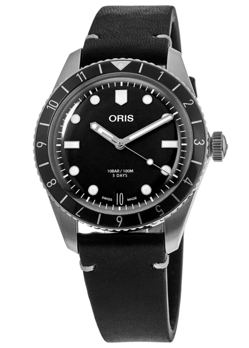 Oris Divers Sixty-Five 12H Caliber 400 40mm Black Dial Men's Luxury Watch 01 400 7772 4054 - Swiss Automatic Diver's Timepiece for Professional Scuba Diving & Everyday Wear
