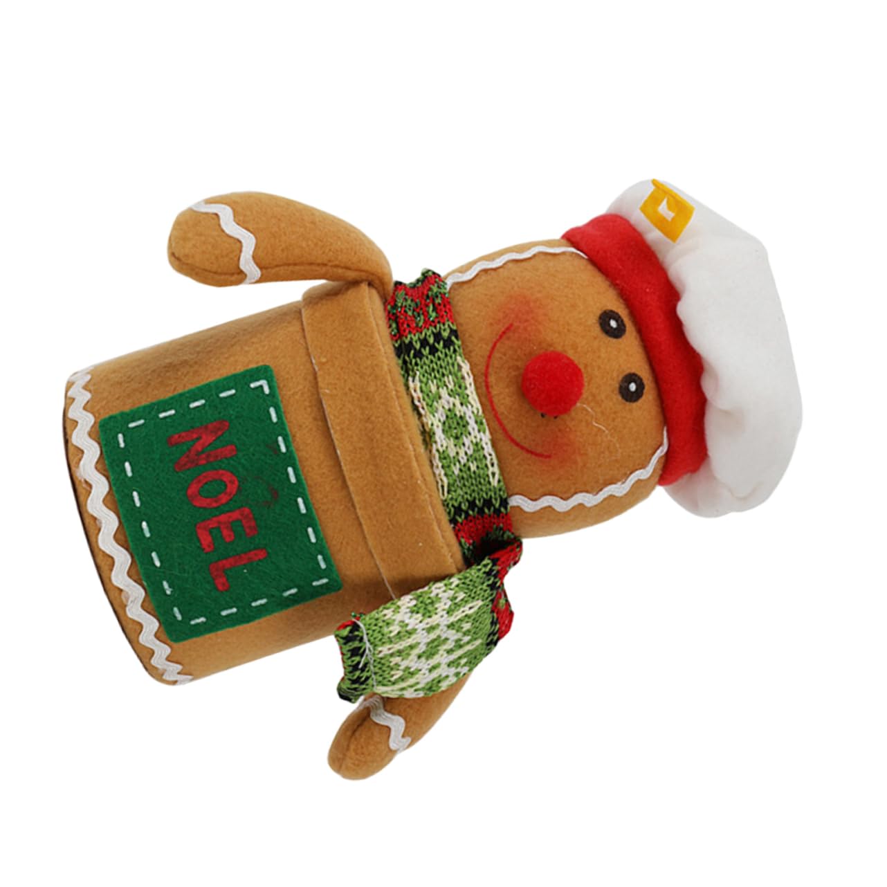 Garneck 1Pc Christmas Candy Box - Holiday Candy Holder & Nut Storage Bottle, Multi-Purpose Flower Container & Party Decor for Christmas Treats, Candy Containers, Gift Box & Paper Cup Cloth - Perfect for Holiday Parties, Gift Wrapping & Home Decor
