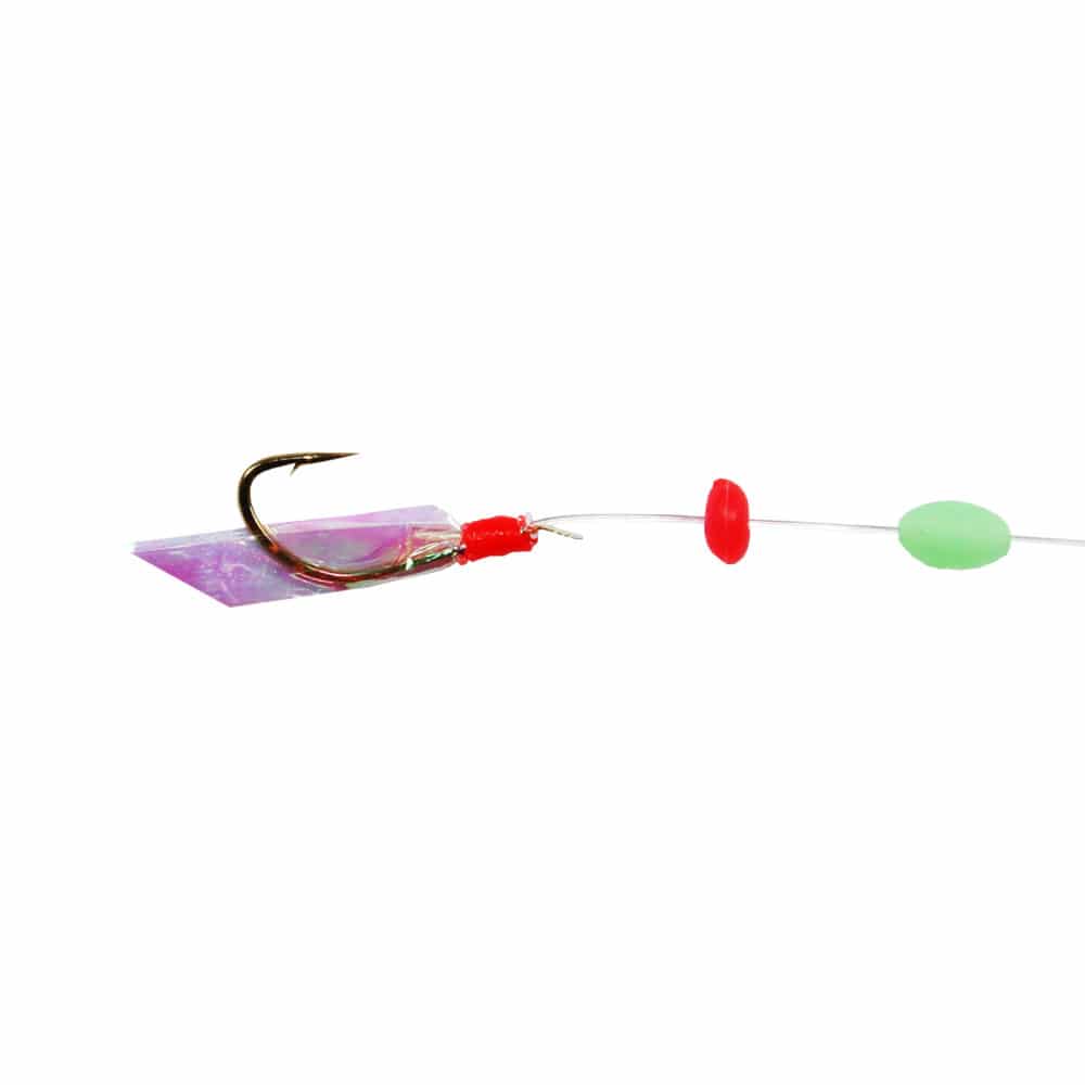 Premium Ahi USA Rainbow Skin Sabiki Rigs - 6 Pack Saltwater Fishing Lures for Tuna, Mackerel & Baitfish | Perfect for Offshore, Pier & Surf Fishing Adventures