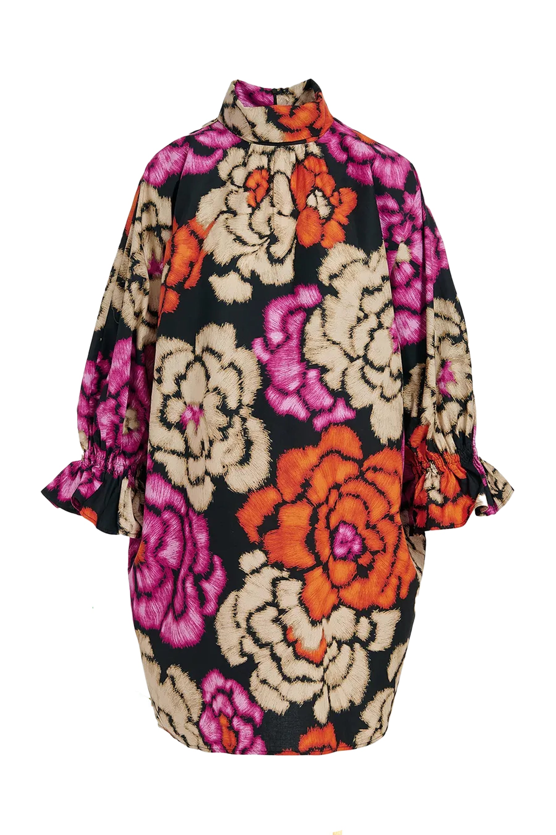 Essentiel Antwerp Falinki Dress - Floral Print Women's Summer Dress for Casual & Party Wear | Perfect for Beach, Vacation & Date Nights