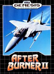 After Burner II Complete in Box (CIB) for Sega Genesis - Classic Arcade Flight Combat Game for Retro Gaming Enthusiasts