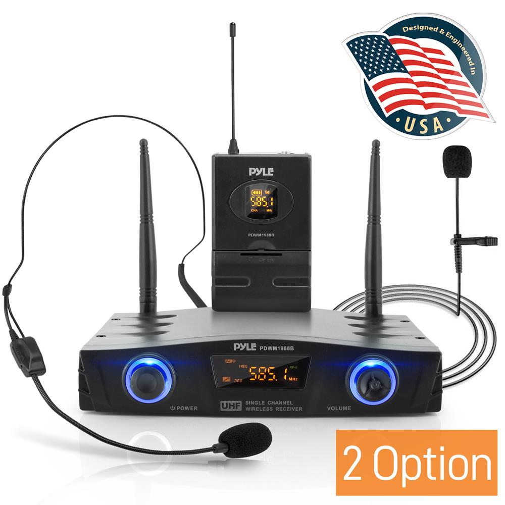 Desktop Pro Wireless Microphone System - Professional USB Plug & Play Mic for PC, Laptop, Gaming, Streaming & Podcasting - Crystal Clear Audio for Zoom, Skype, YouTube & Online Meetings