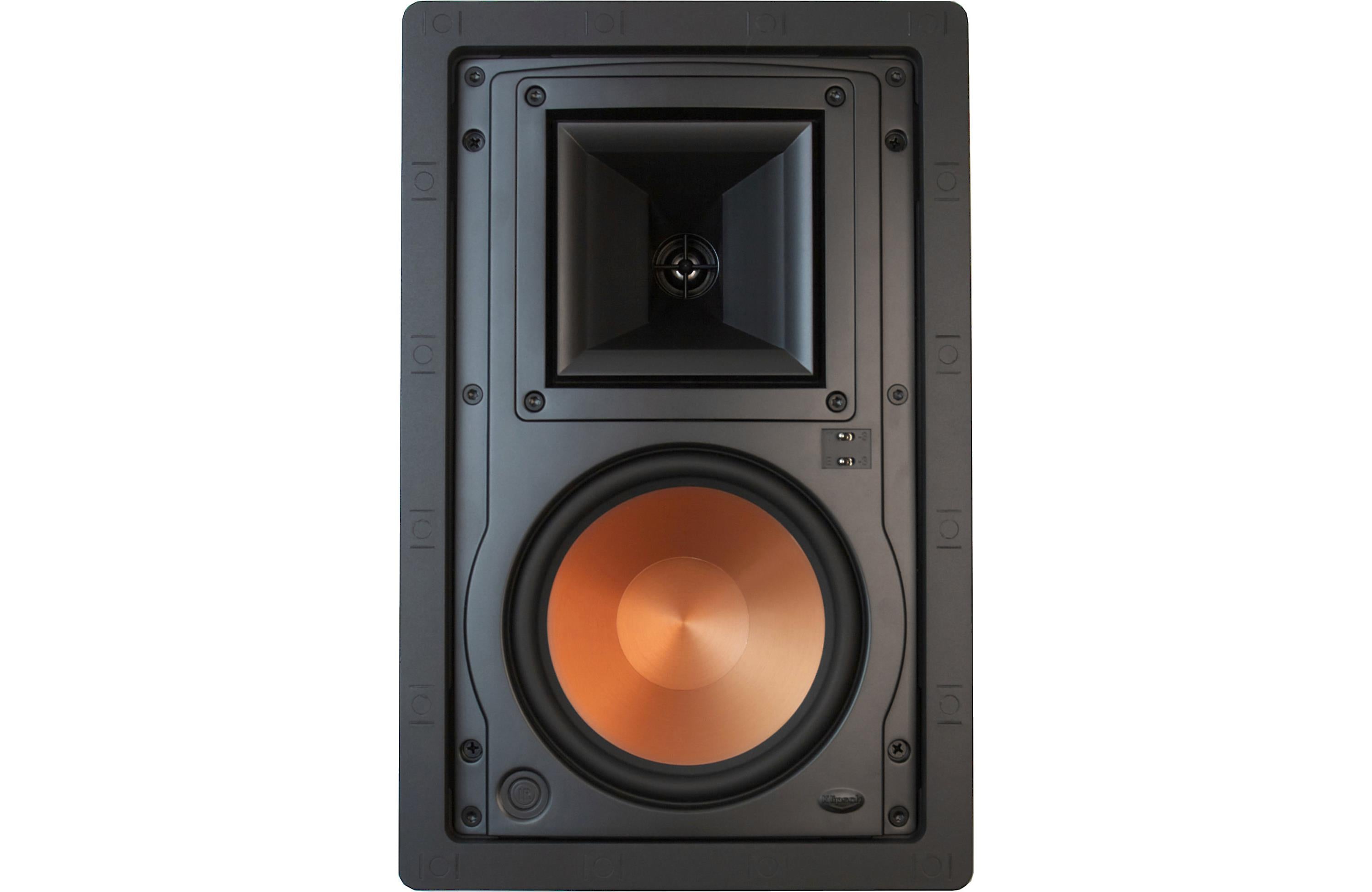 Klipsch R-5650-W II In-Wall Speaker - High Performance Home Theater Audio - Perfect for Living Room, Home Cinema & Surround Sound Systems