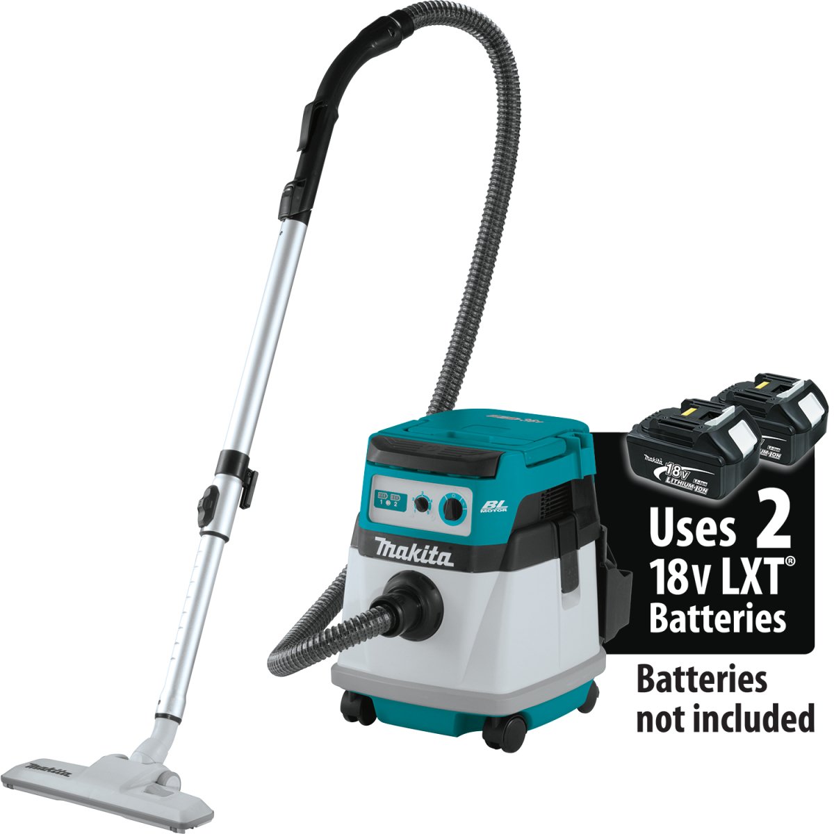 36V (18V X2) LXT Brushless Cordless Wet Dry Vacuum Cleaner - 4 Gallon Dust Extractor for Construction, Woodworking & Home Cleaning (Tool Only)