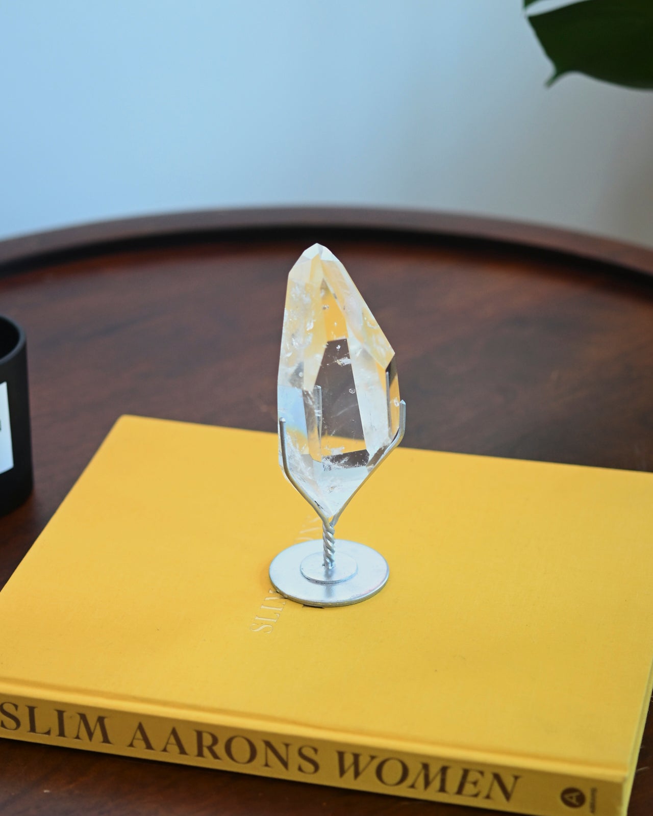 Natural Clear Quartz Crystal Point on Stand - Healing Stone for Meditation, Reiki, and Home Decor | Perfect for Spiritual Gifts & Energy Cleansing