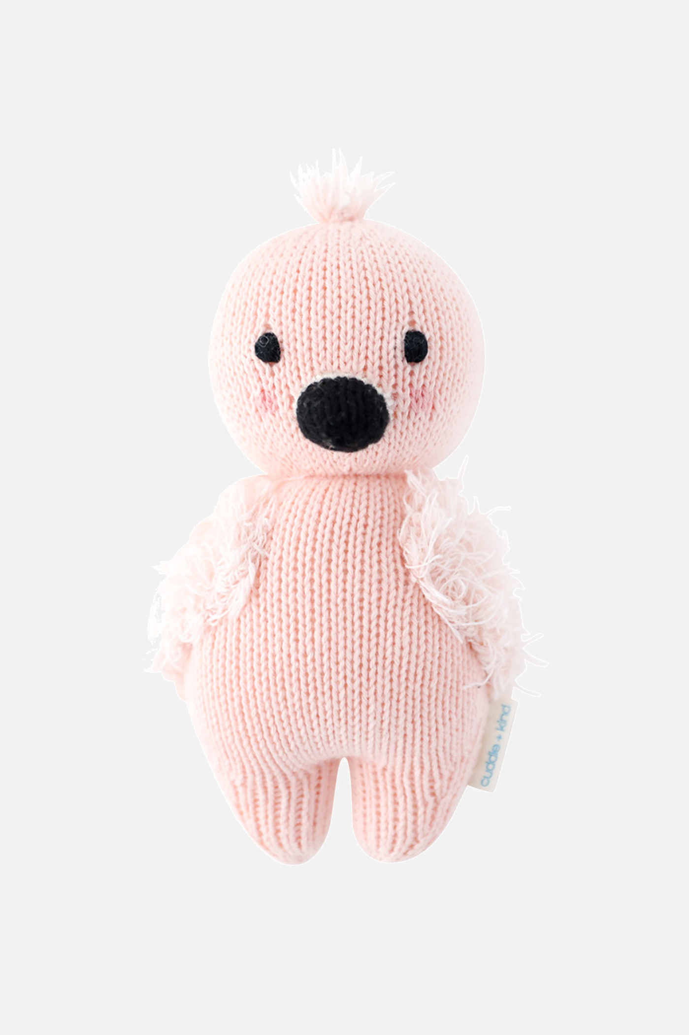 Cuddle+Kind Baby Flamingo Plush Toy - Soft & Huggable Stuffed Animal for Kids, Perfect for Cuddling, Gifts, and Nursery Decor | Ideal for Playtime, Bedtime, and Baby Showers
