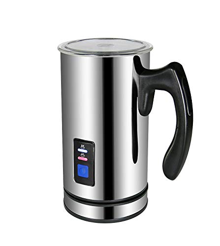 Electric Milk Frother Handheld - 3-in-1 Silent Milk Warmer & Foam Maker for Coffee, Cappuccino, Latte - Perfect for Home, Office & Coffee Shops