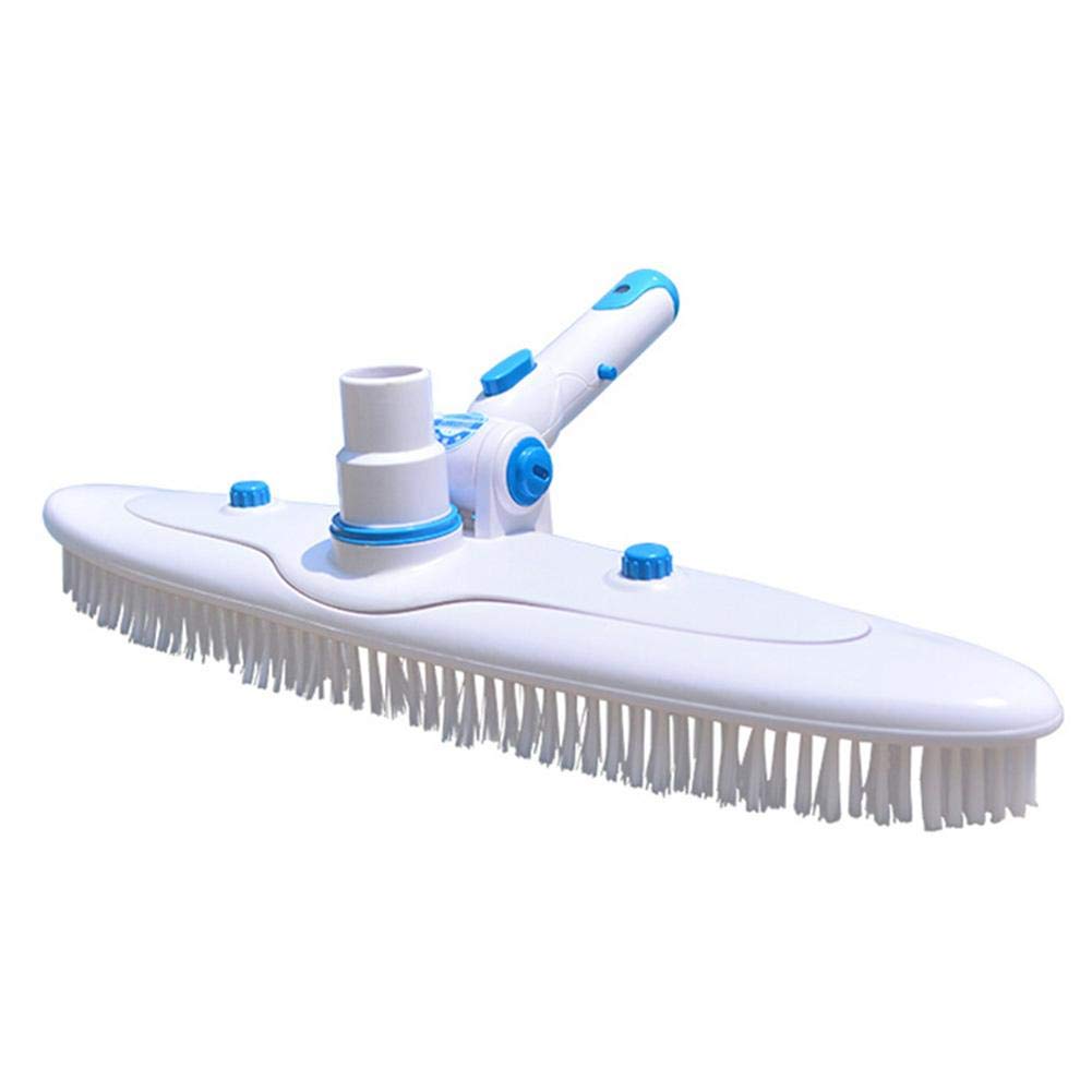 Pool Vacuum Head Cleaning Brush - Heavy Duty Suction Head Cleaner Tool for In-Ground & Above Ground Pools - Curved Design for Efficient Pool Maintenance (Perfect for Weekly Cleaning & Debris Removal)