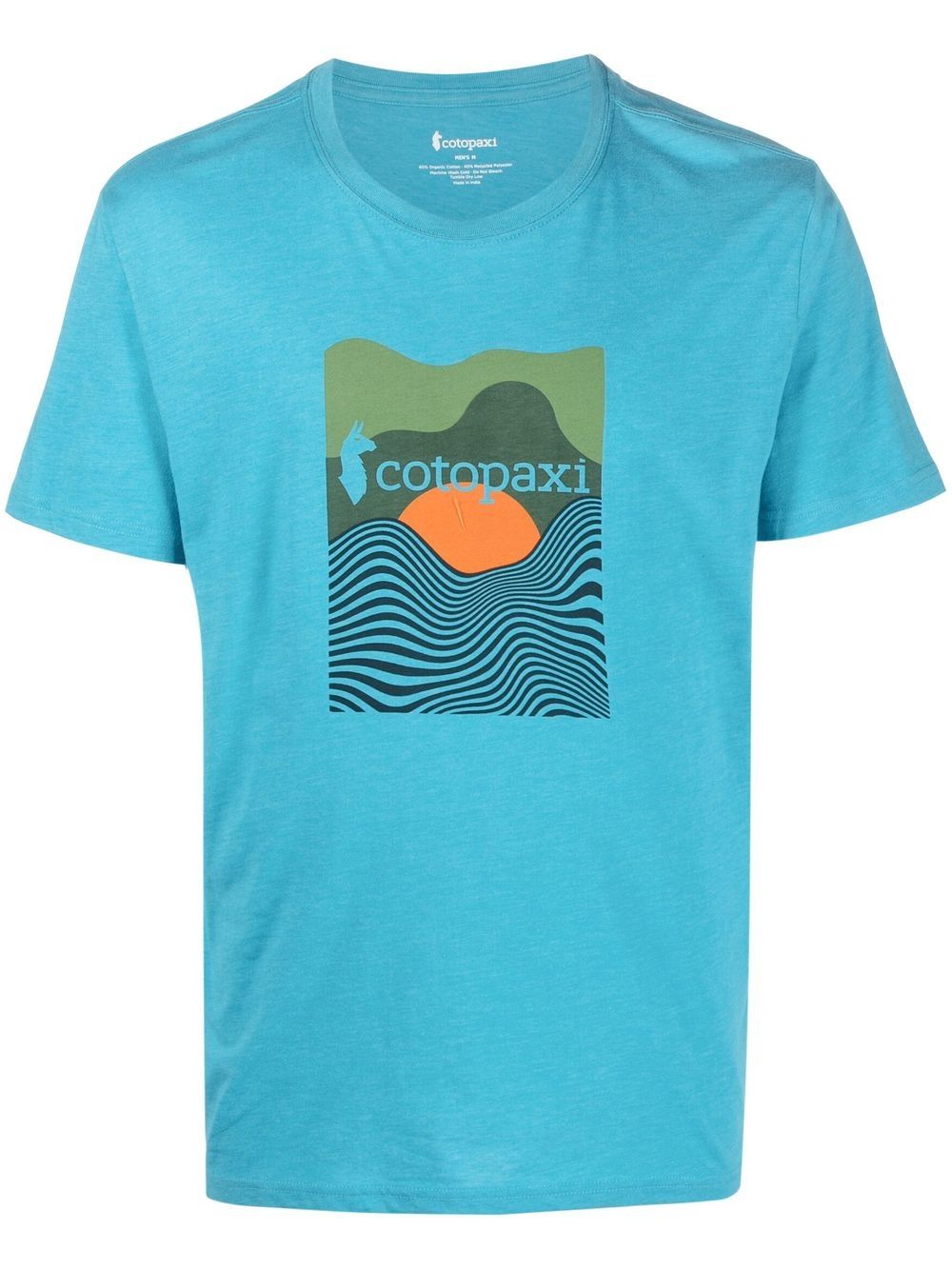 Cotopaxi Men's & Women's T-Shirts & Polo Shirts - Comfortable Casual Wear in Blue for Outdoor Adventures & Everyday Use