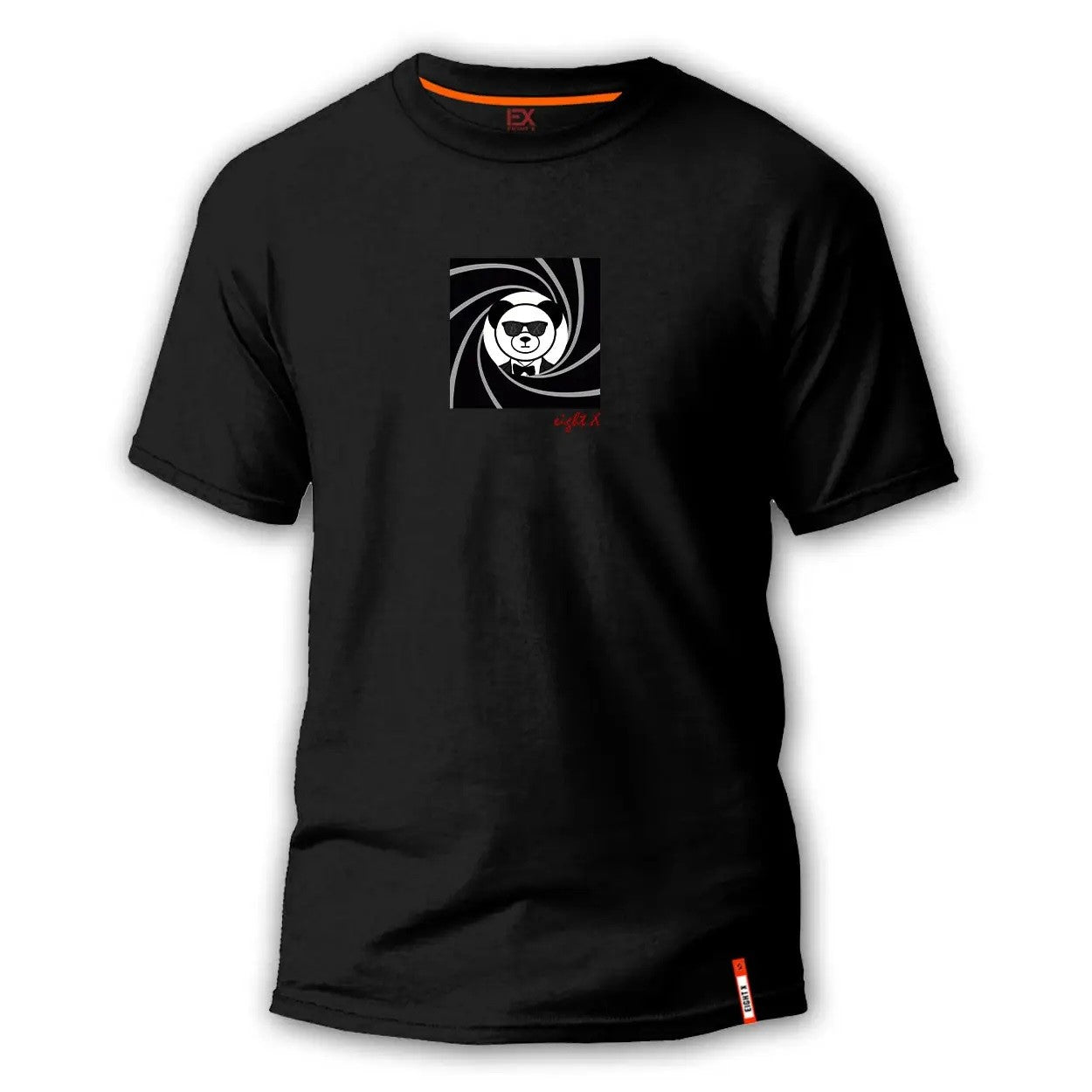 Eight X The Spy Graphic T-Shirt - Black | Cool Spy-Themed Cotton Tee for Men & Women | Perfect for Casual Wear, Street Style & Spy Lovers