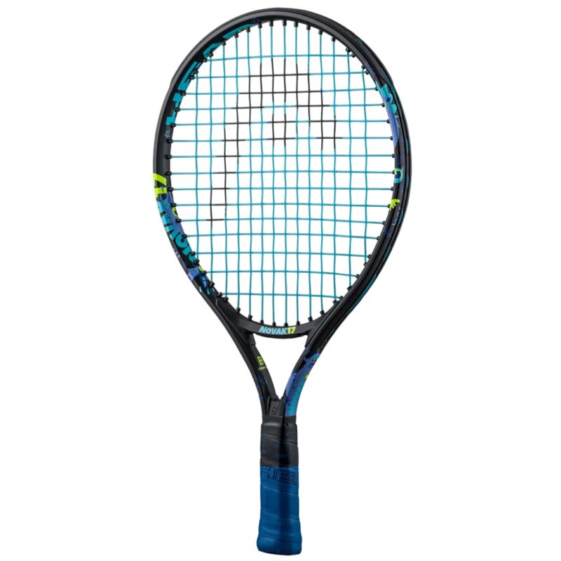 HEAD Novak 17 Inch Junior Tennis Racquet - Lightweight Kids Tennis Racket for Beginners - Perfect for Youth Training, School PE Classes & Recreational Play