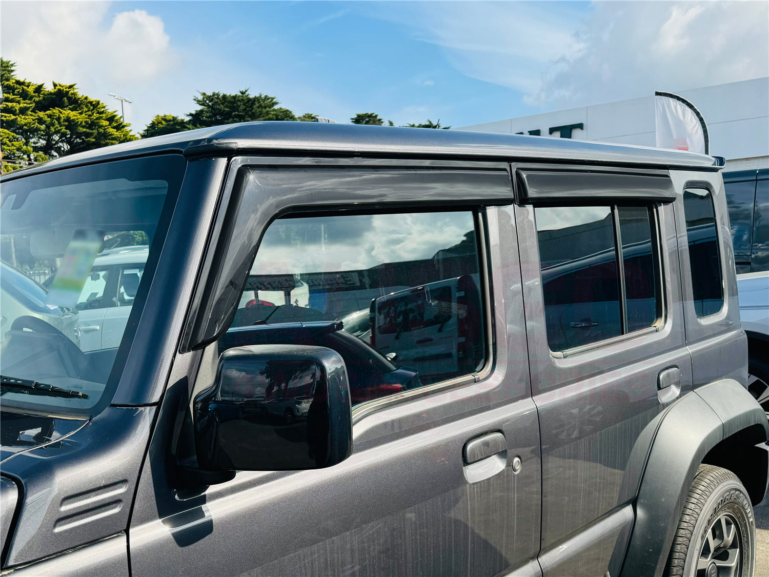 Premium Weather Shields for Suzuki Jimny XL 5 Door (2023-Present) - Durable Rain Guards & Window Deflectors for All-Weather Protection & Off-Road Adventures