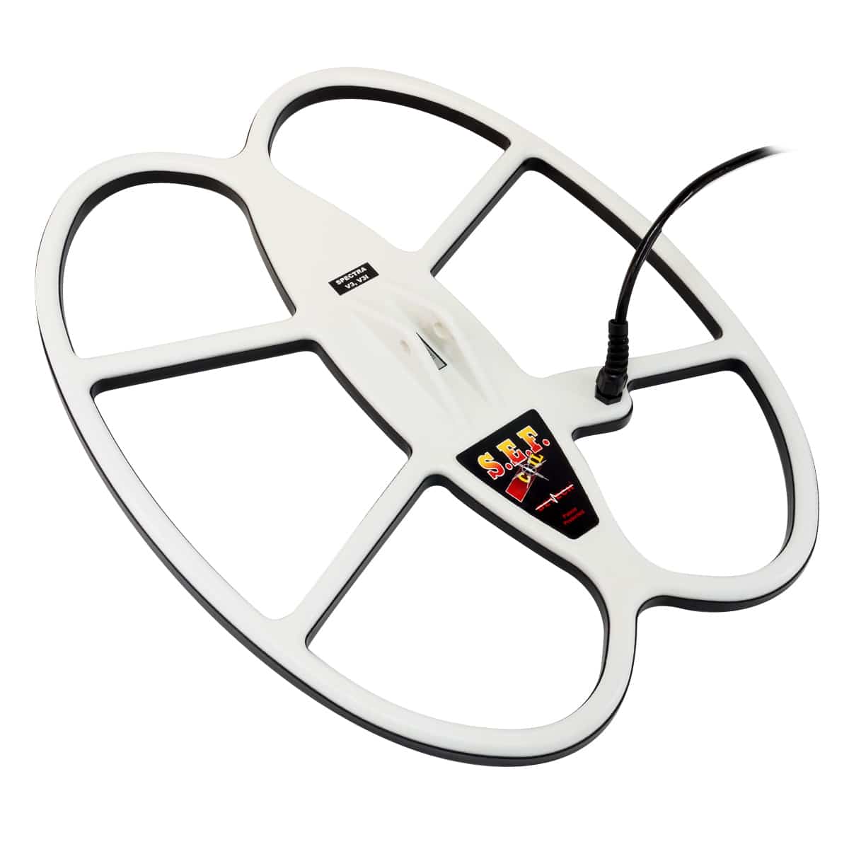 Detech 18 x 15 SEF Butterfly Search Coil for Minelab GPX, GP, SD Series Gold Detectors - Professional Metal Detecting Accessory for Treasure Hunting & Gold Prospecting