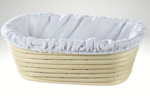 Premium Oval Banneton Bread Proofing Basket - Perfect for Sourdough, Artisan Bread Baking & Home Kitchen Use