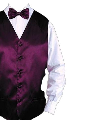 DANIEL ELLISSA Women's Solid Vest Set VS801 in Wine Red - Stylish Layering Outfit for Work, Office, and Casual Wear