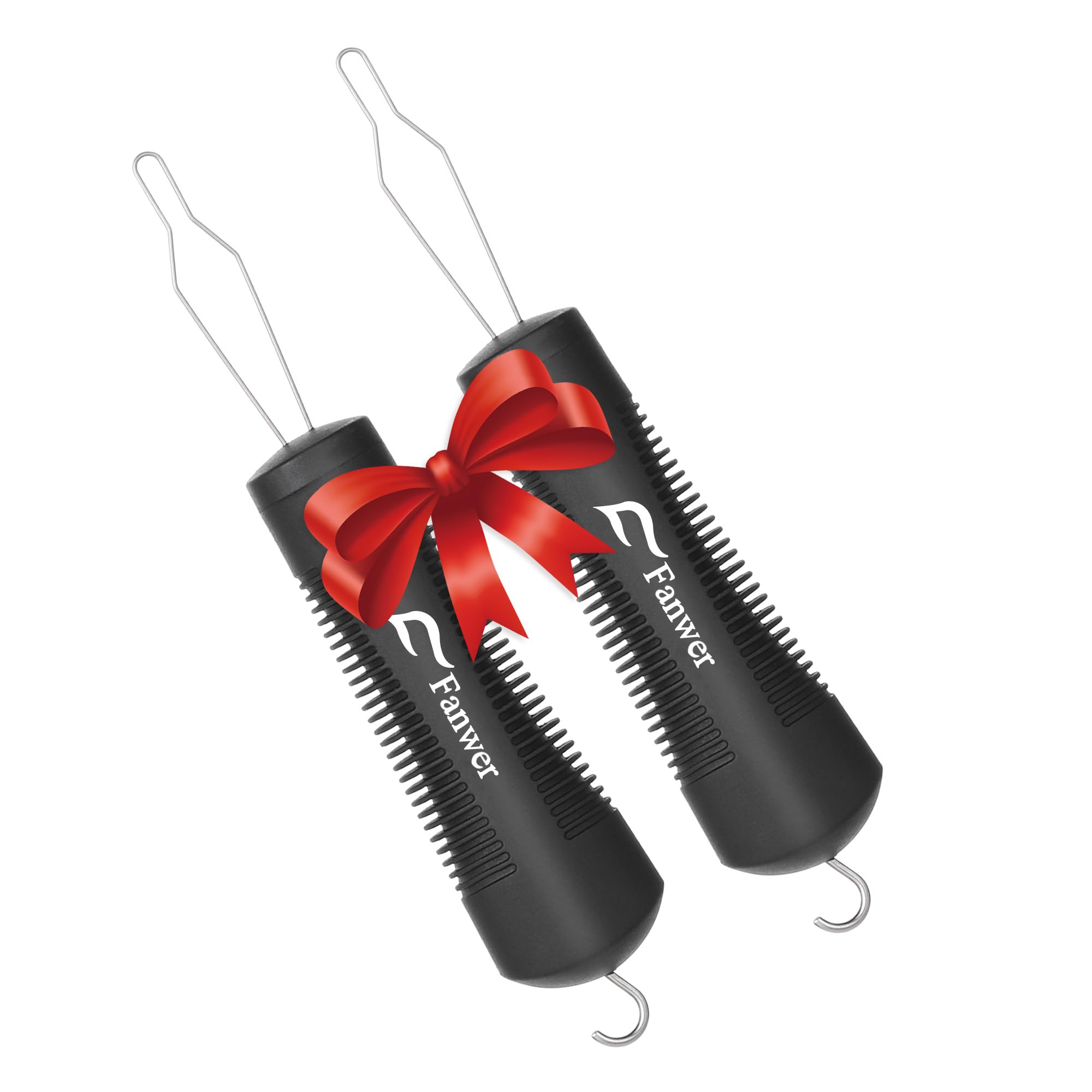 Fanwer 2 Pack Button Hook & Zipper Pull Helper - One Handed Dressing Aid Tool for Seniors, Arthritis & Weak Hands - Adaptive Equipment for Easy Buttoning & Zipper Pulling - Perfect Gift for Elderly & Handicapped - Ideal for Daily Dressing, Travel & Independence Assistance