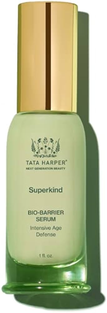 Tata Harper Superkind Bio Barrier Serum - Organic Anti-Aging Face Serum for Sensitive Skin | Hydrating & Calming Skincare for Daily Use & Night Routine