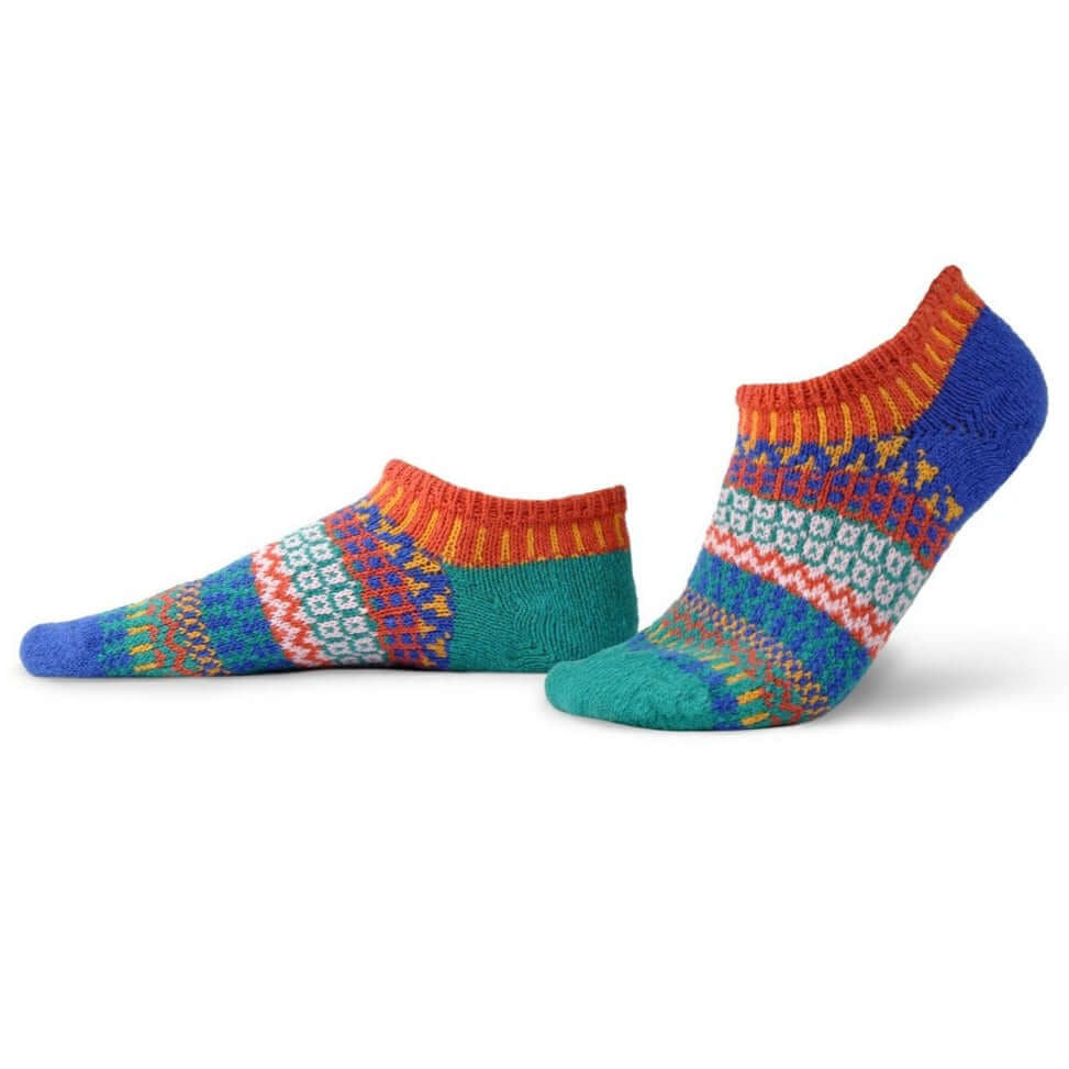 Premium CAYANNE Knitted Ankle Socks - Made in USA, Breathable & Comfortable for Women & Men - Perfect for Running, Yoga & Everyday Wear