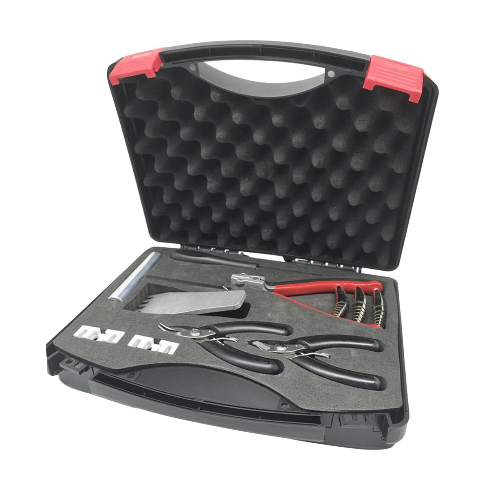 Yotijay Portable Badminton Squash Tennis Racket Stringing Tool Kit - Wire Cutter, Flying Clamp, Restring Tool & Ultralight Load Spreader Awl - Perfect for Racket Maintenance & Sports Equipment Repair