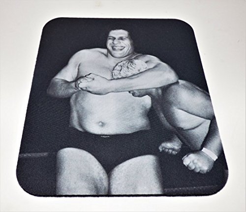 Andre The Giant Wrestling Mouse Pad - Non-Slip Gaming & Office Computer Mousepad - Perfect for Gamers, Wrestling Fans, and Workstations