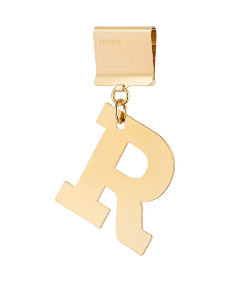 Metal Letter Perfect R - Alphabet Wall Decor, Custom Initial Monogram for Home & Office - Perfect for Nursery, Bedroom, Wedding & Gift Giving