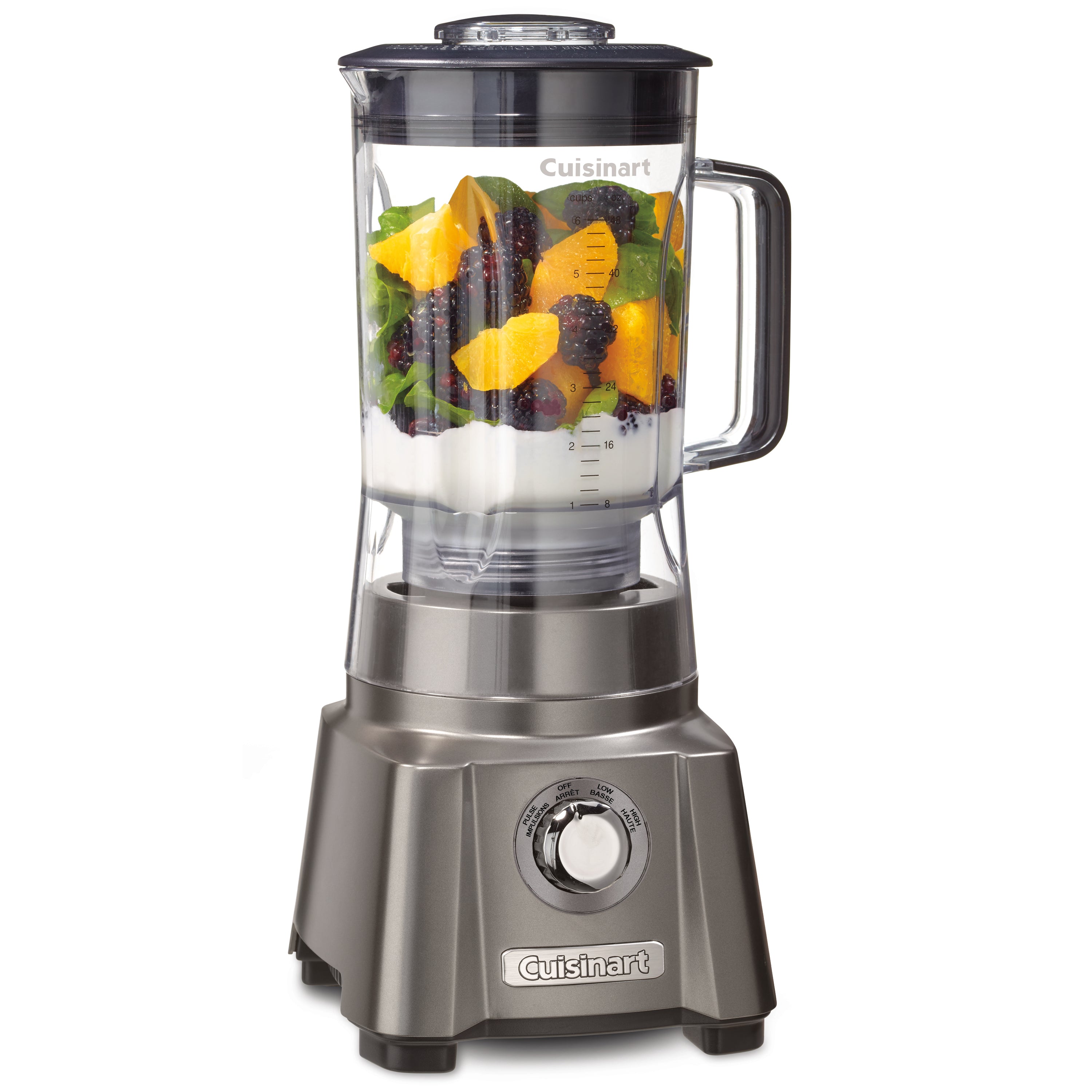 Cuisinart CBT-600GMEC 600 Watt High-Speed Blender - Professional Countertop Blender for Smoothies, Soups, Nut Butters & Ice Crushing - Perfect for Home Kitchen & Healthy Lifestyle