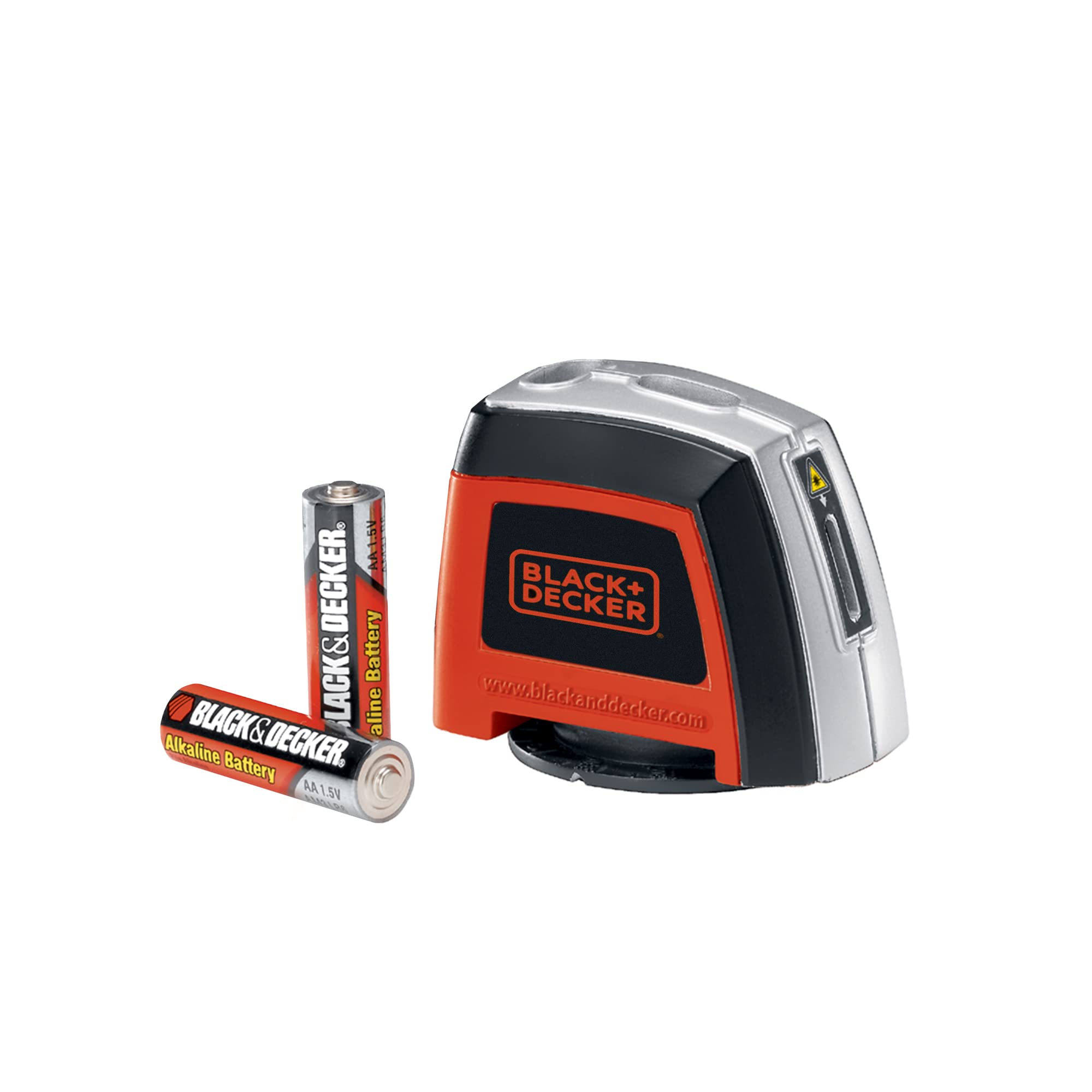 BLACK+DECKER Self-Leveling Laser Level with 360 Degree Wall Mount - BDL220S (AA Batteries Included, 7.25 x 7 x 2.5 inches) - Perfect for Home Renovation, Construction & DIY Projects