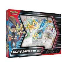 Pokemon Hop's Zacian ex Box - Premium Trading Card Game Collectible for Battles & Tournaments | Perfect for Pokemon TCG Fans & Competitive Players
