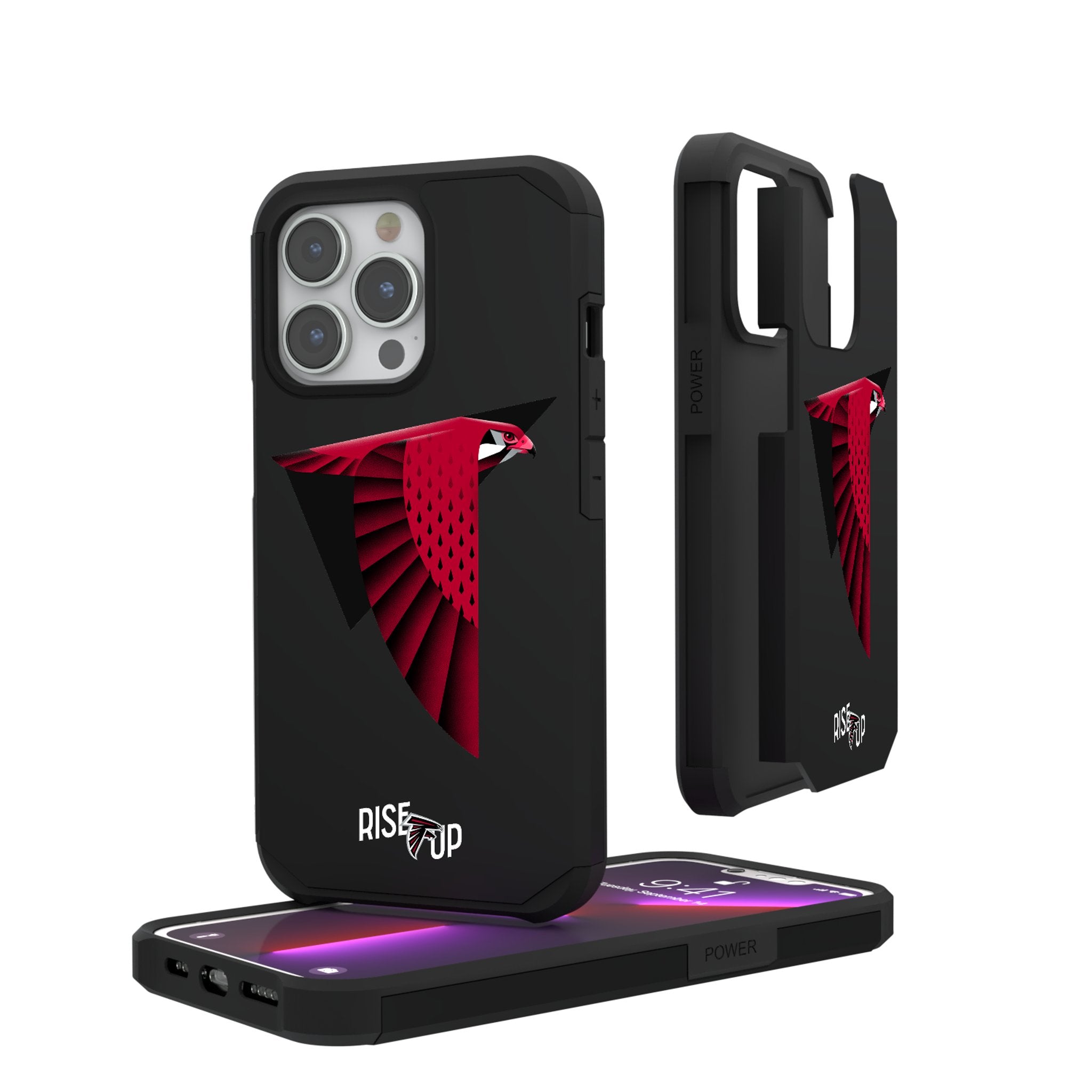 Atlanta Falcons 2024 Limited Edition Shockproof Rugged Phone Case - Durable Protection for iPhone & Samsung - Perfect for Football Fans & Outdoor Adventures