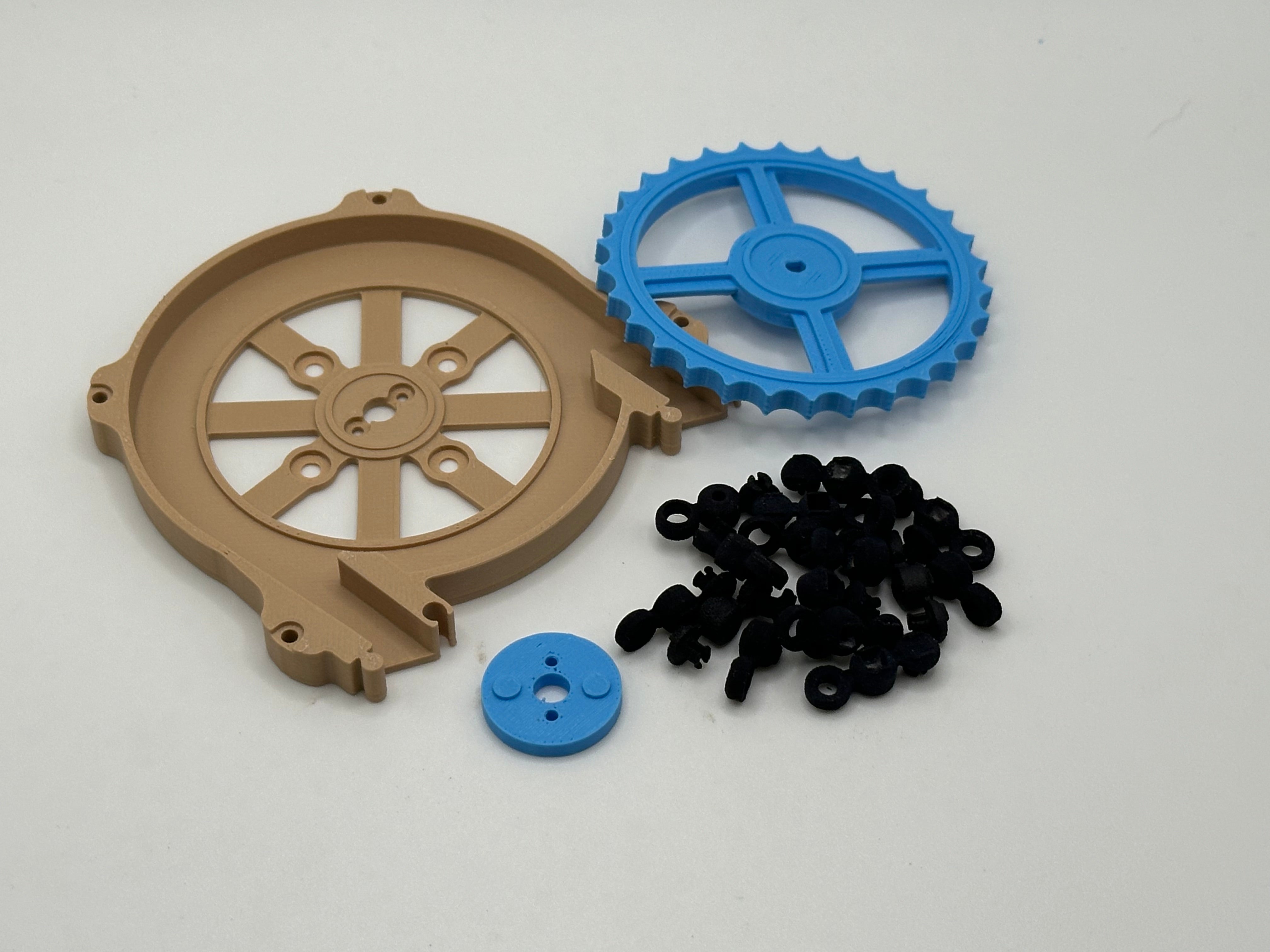 InvisaTrax® 180° Motor Turn Expansion Transport System - Ideal for Home Automation, Smart Devices, and DIY Robotics Projects
