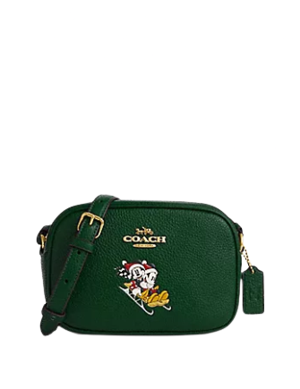 **Coach Disney X Coach Mini Jamie Camera Bag with Sled Motif – Stylish Crossbody Bag for Women, Perfect for Travel, Parties & Everyday Use**