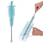 PULADE Nylon Bottle Cleaning Brush Set - Long Handle Wine Glass Cleaner for Beer Bottles, Drink Glasses, Vases & Hard-to-Reach Containers - Perfect for Home Bar, Kitchen & Dishwashing