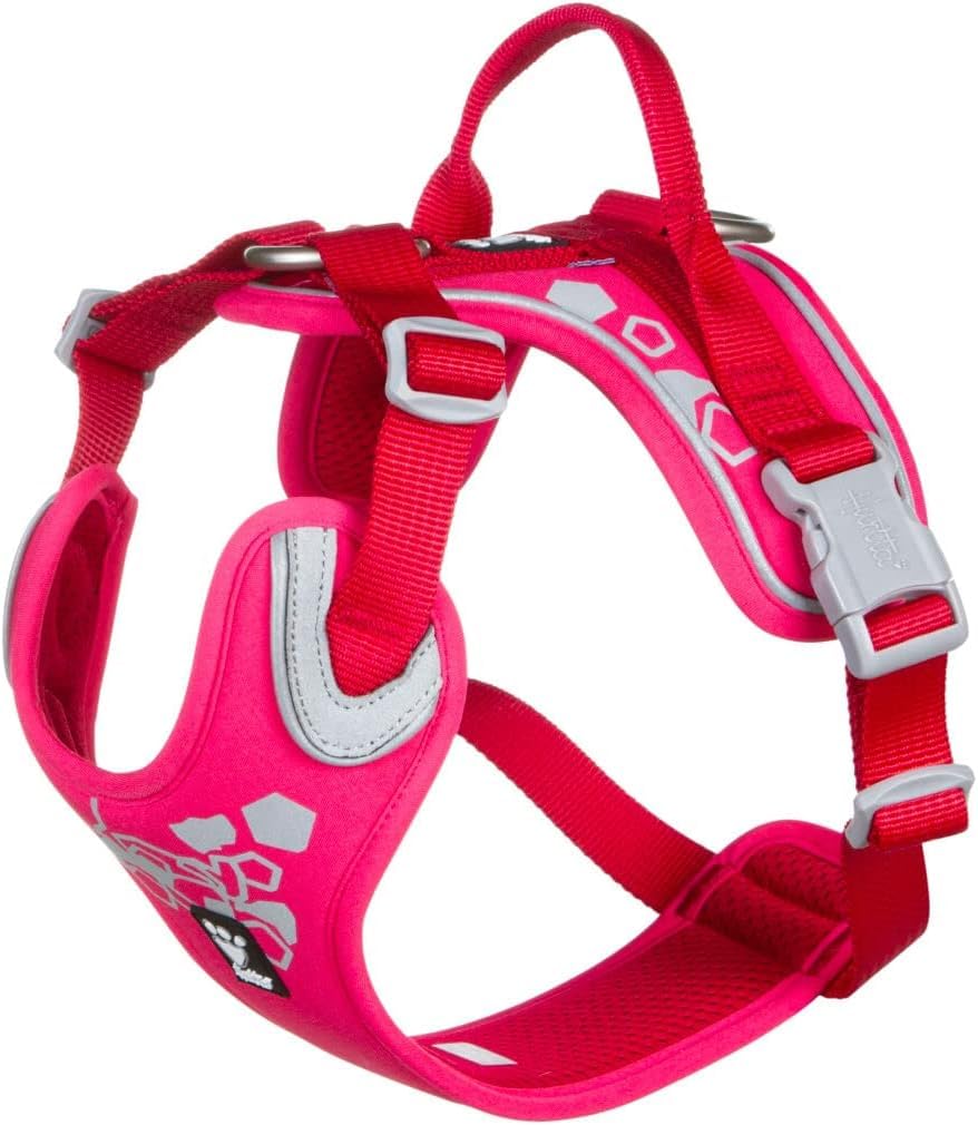 Hurtta Weekend Warrior Dog Harness - Adjustable No-Pull Vest for Medium & Large Dogs (24-32 inch Chest) - Reflective & Padded for Comfort - Perfect for Hiking, Running & Outdoor Adventures